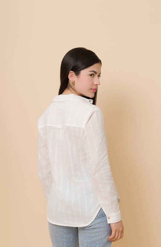 Blusa Martina - Hueso