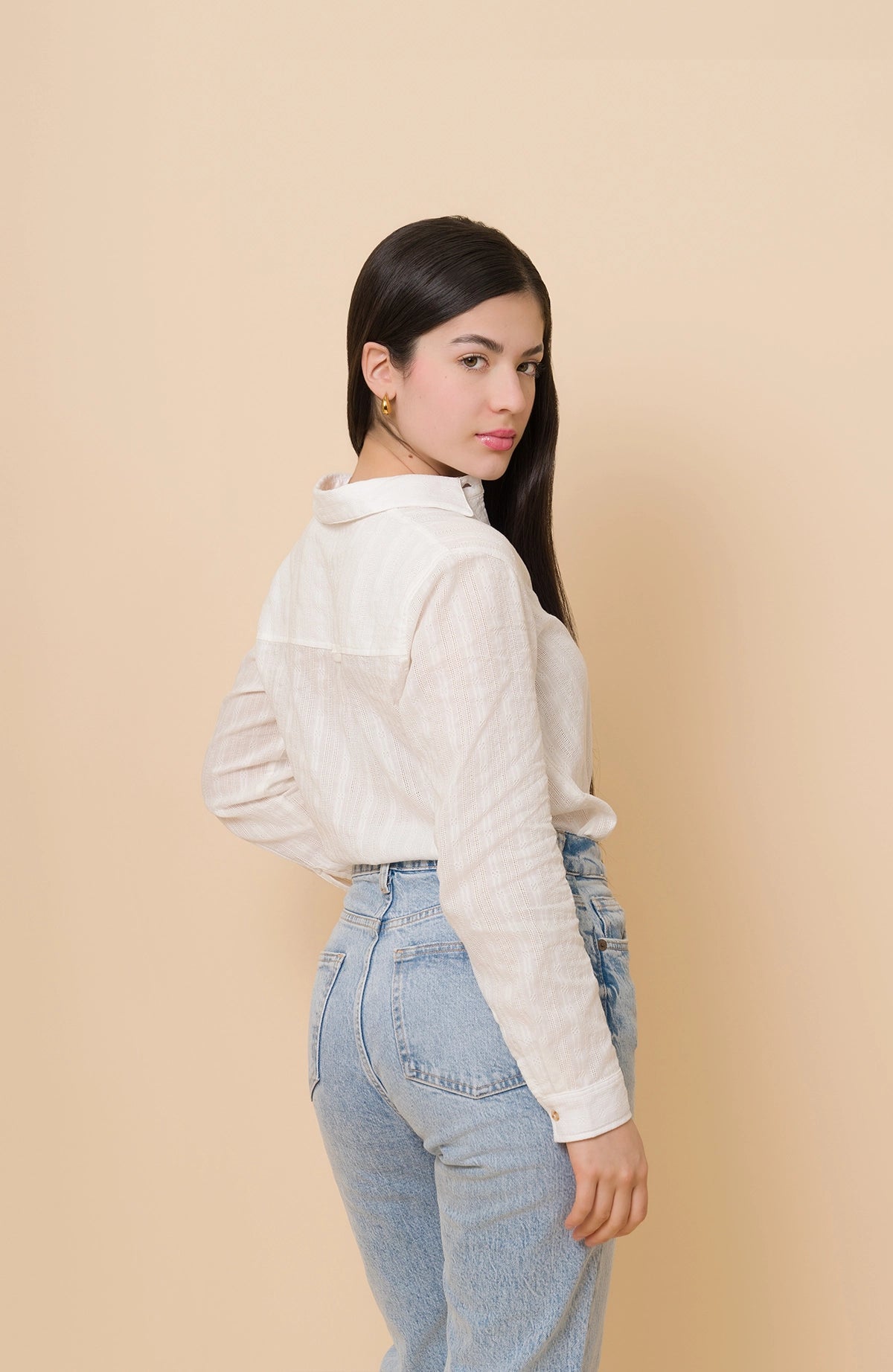 Blusa Martina - Hueso