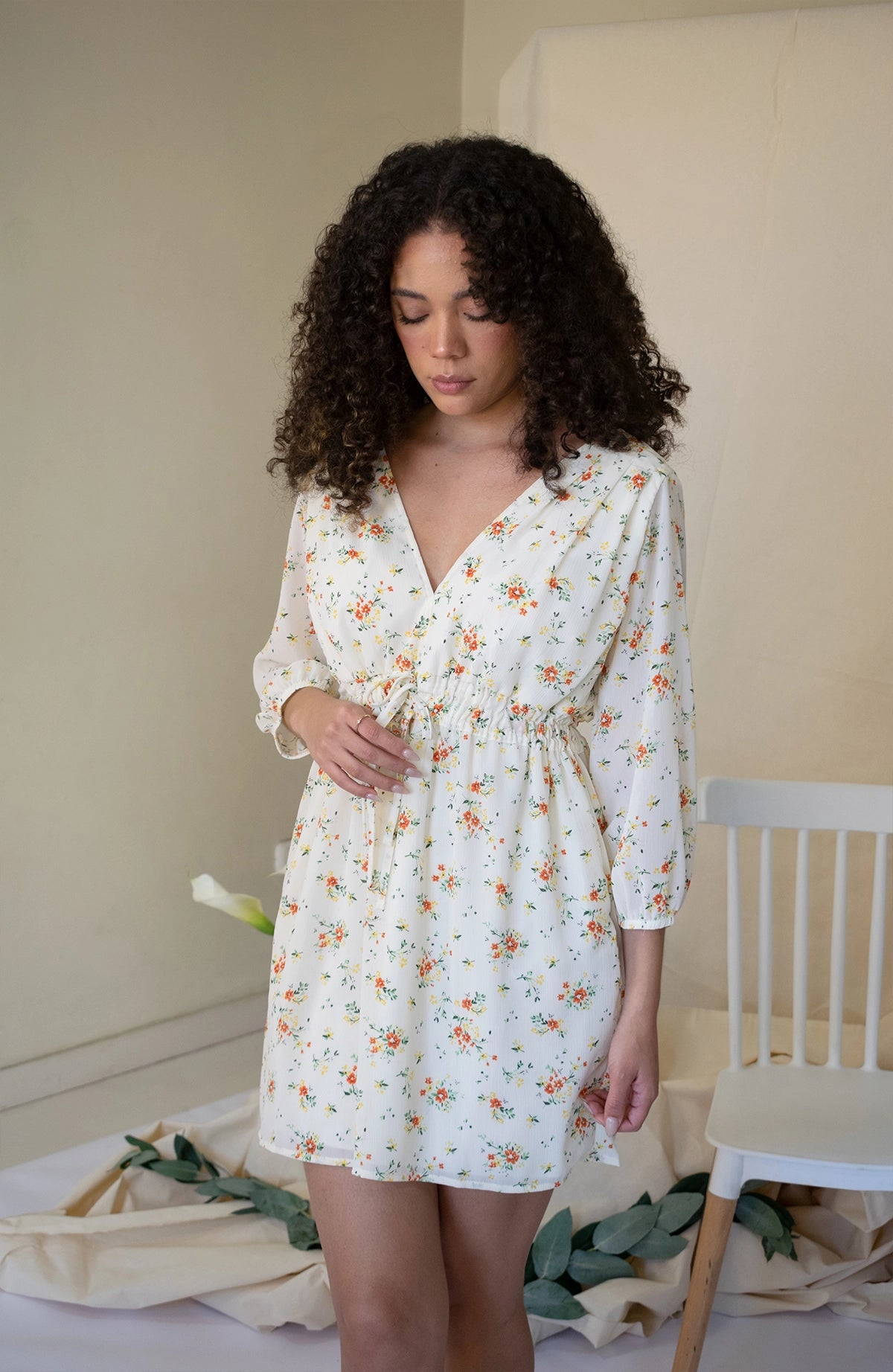 Vestido Jazmín - Crema