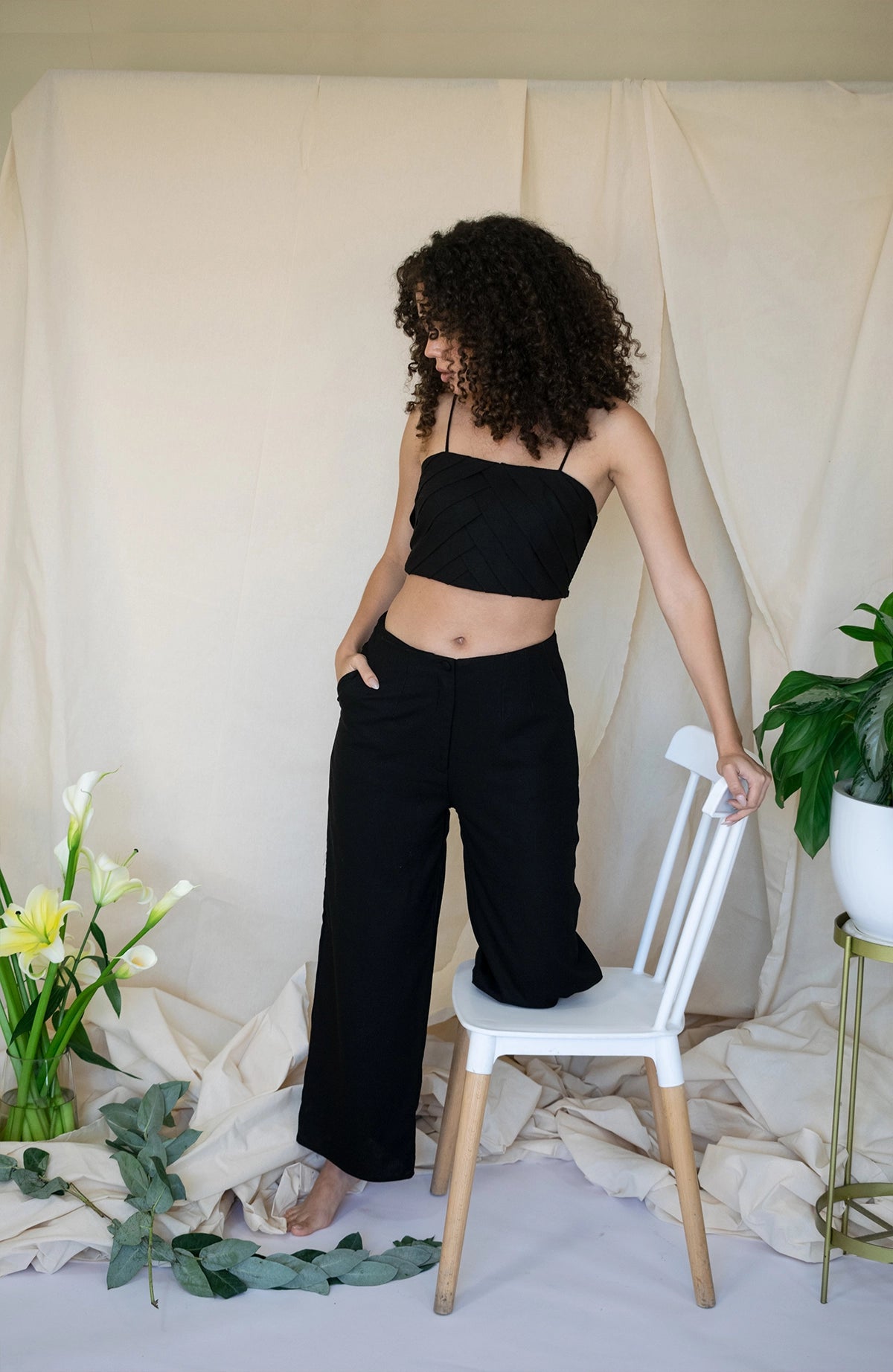 Pantalón Gaia - Negro
