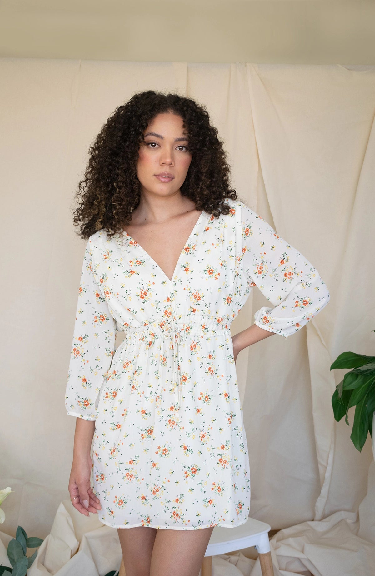 Vestido Jazmín - Crema