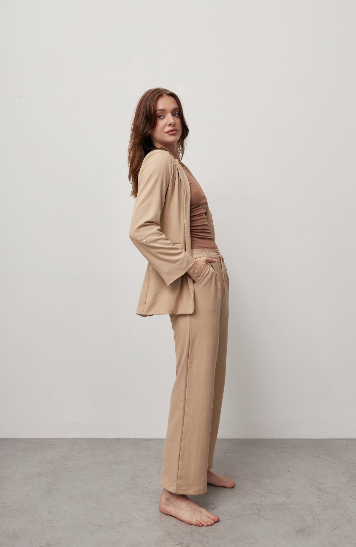 Pantalón Alma - Beige