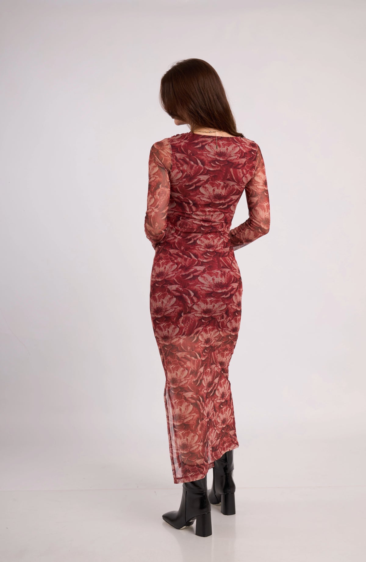 Vestido Luna - Vino