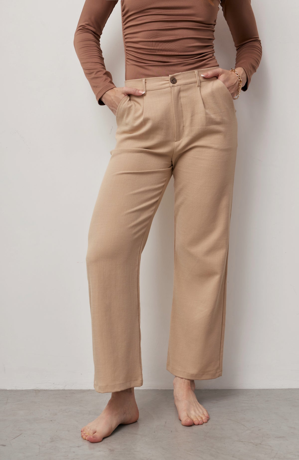 Pantalón Alma - Beige