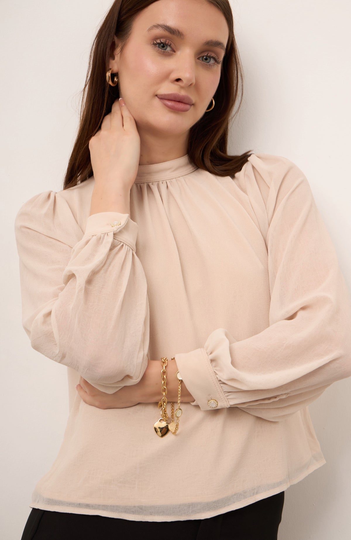 Blusa Atenas - Beige