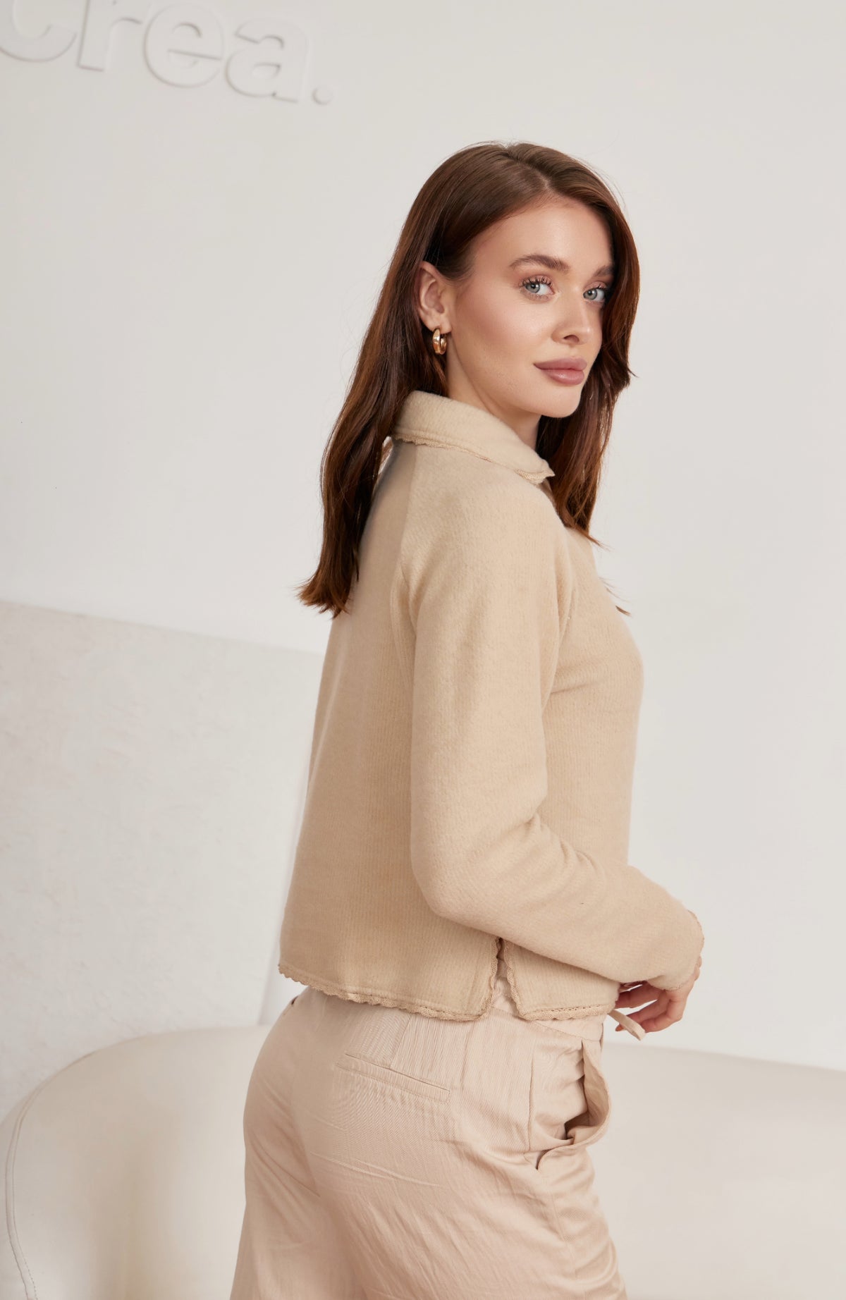Chompa Aurelie - Beige
