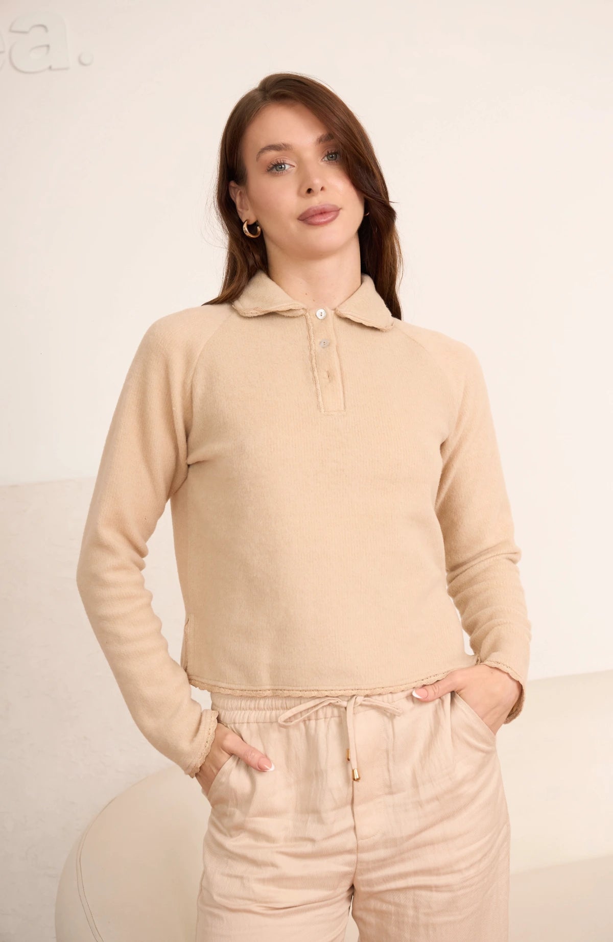 Chompa Aurelie - Beige